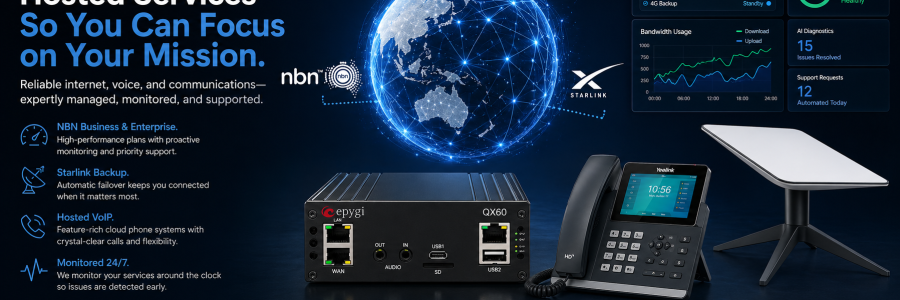 Managed Internet & Hosted VoIP Services